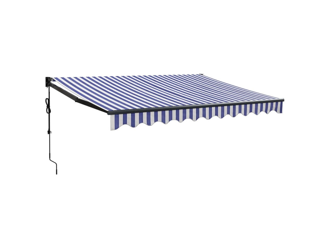Automatic Retractable Awning, Automatic Retractable Awnings Vidaxl Multicolor Tecido (3 X 2.5 M)