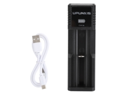 Carregador de baterias USB DC 5V 2A para 26650, 18650, 18500, 18350, 17670, 16340, 14500, 14650, 10440 com slot S/MARCA