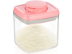 Recipiente Hermético Ankou 0.32 Qt Con Botón De Cierre, Tapa Sellada, Seguridad Infantil, Lavavajillas, Almacenamiento De Alimentos