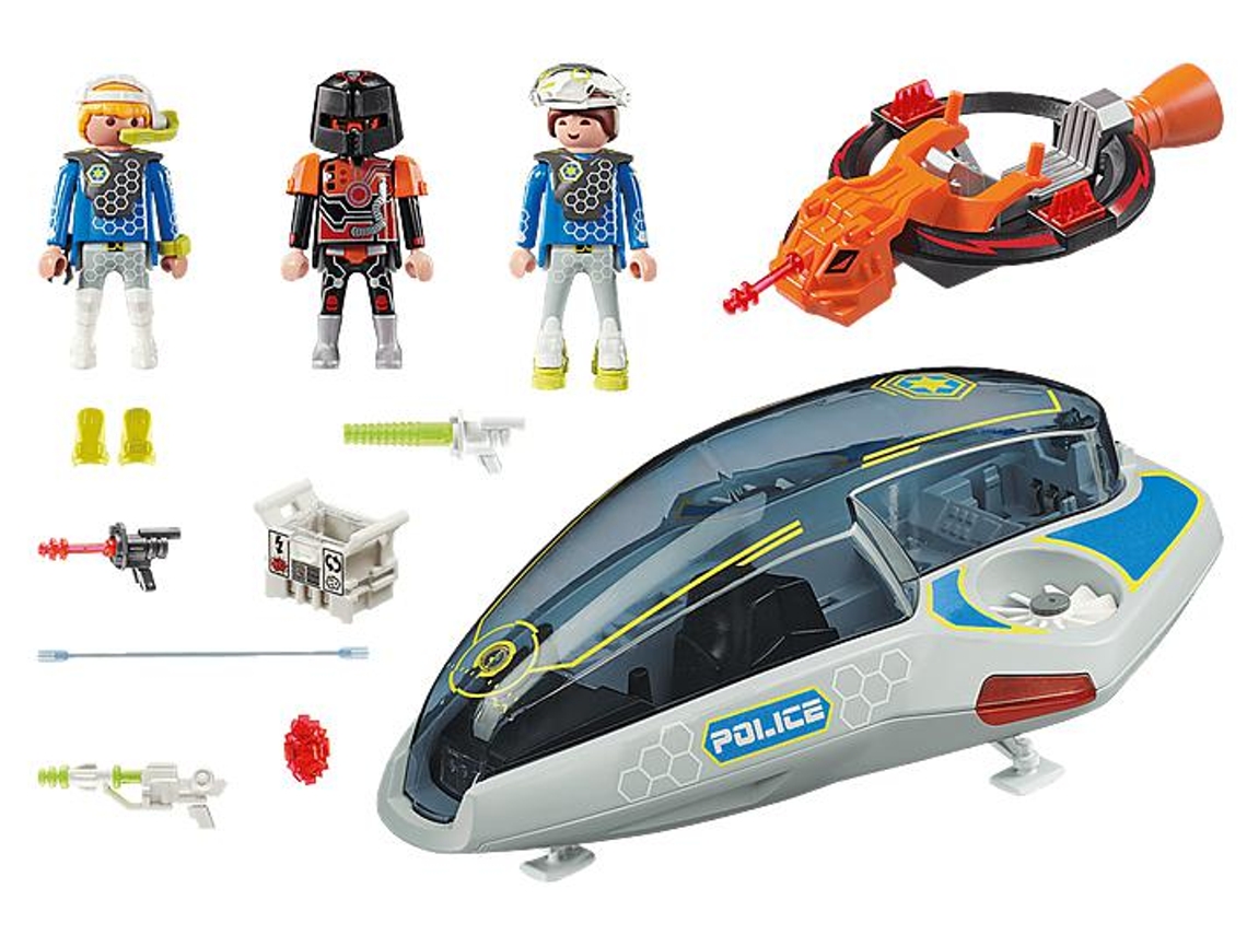 Playmobil City Life Galaxy Police Glider