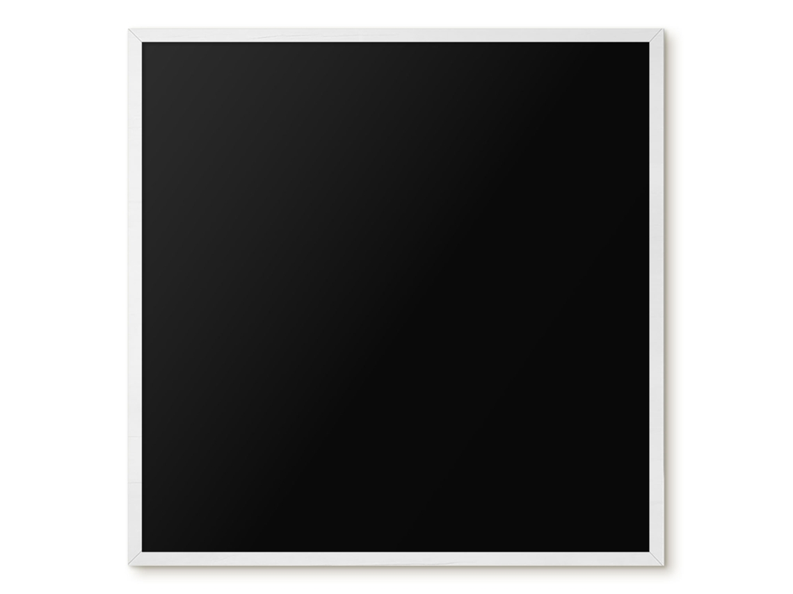 Quadro de parede magnético mostarda claro para escritório Espelharte (50x50 cm)