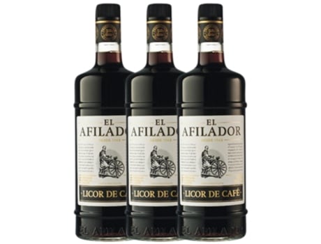 Licor EL AFILADOR El Afilador Licor De Café (1 L - 3 unidades)