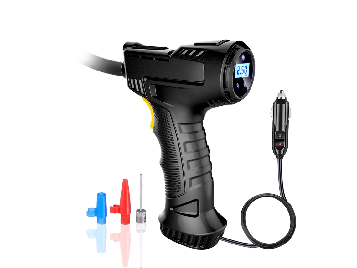 Manômetro Digital Pneus Led Carro Moto