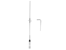 Aetheria antena Nl 770s Aço Inoxidável Vhf Uhf 144/430mhz para Rádio de Carro Sturdy