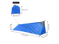 Tenda Mochileiro Leve com Mosquiteiro para Camping