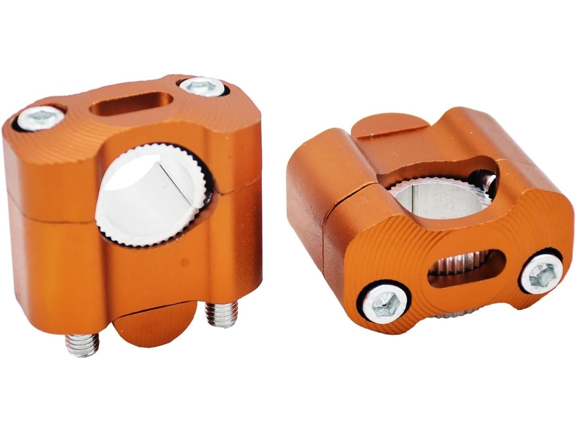 Adaptador de Elevação Guidão Braçadeiras Liga Alumínio para Guidões Motocicleta Abraçadeiras "conforto