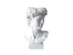 Porta Lápices de Escultura Resina para Oficina Dormitorio, Contenedor Decorativo para Brochas de Maquillaje Y Utensilios de Escritura
