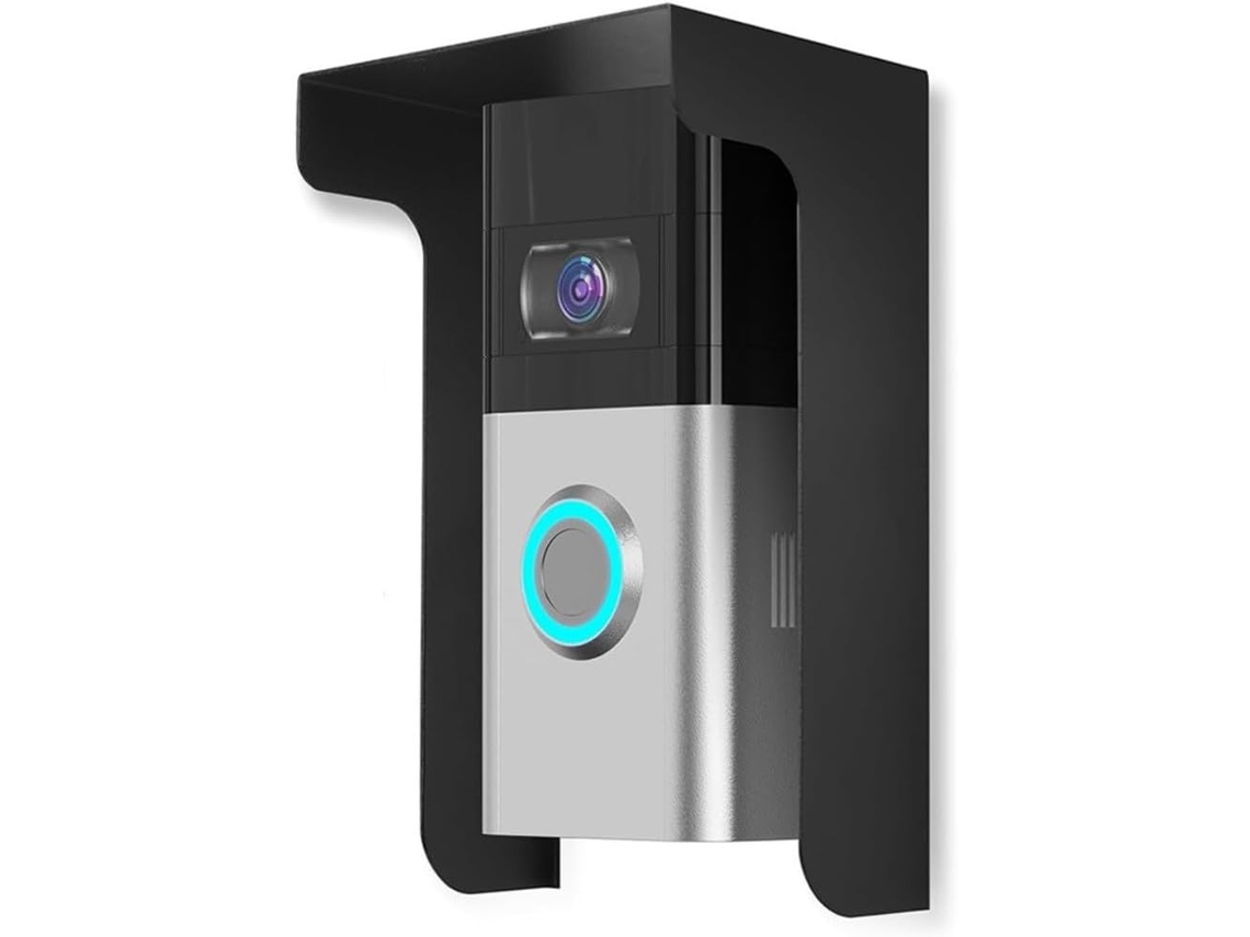 Richvibe Capa Metálica Campainha Com Vídeo, Resistente Às Intempéries E Com Design À Prova D Água Aprimorado, 8