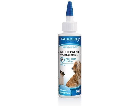 Kit de Limpeza de Ouvido para Cães  Cleaner (125 ml)