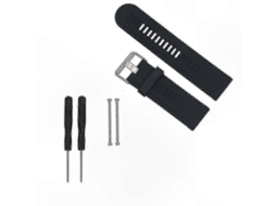 Pulseira De Silicone Macio De Substituição Com Adaptadores E Ferramentas Para Relógios Inteligentes Multifuncionais Com Gps.