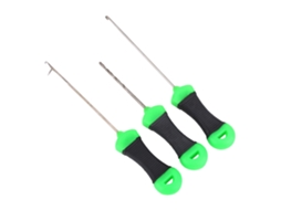 Stainless Steel Bait Needle, Eye And Bait Threader, Multi-functional Round Type With Tongue For Pulling Bait Hook Tool