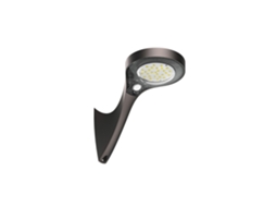 Parede Solar Led 1000lm Crepuscular + Pir