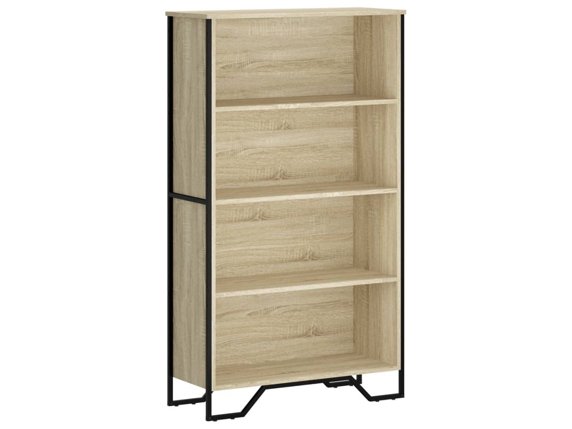 Bookcase, Bookcases Vidaxl Marrom Madeira Processada (n/a)
