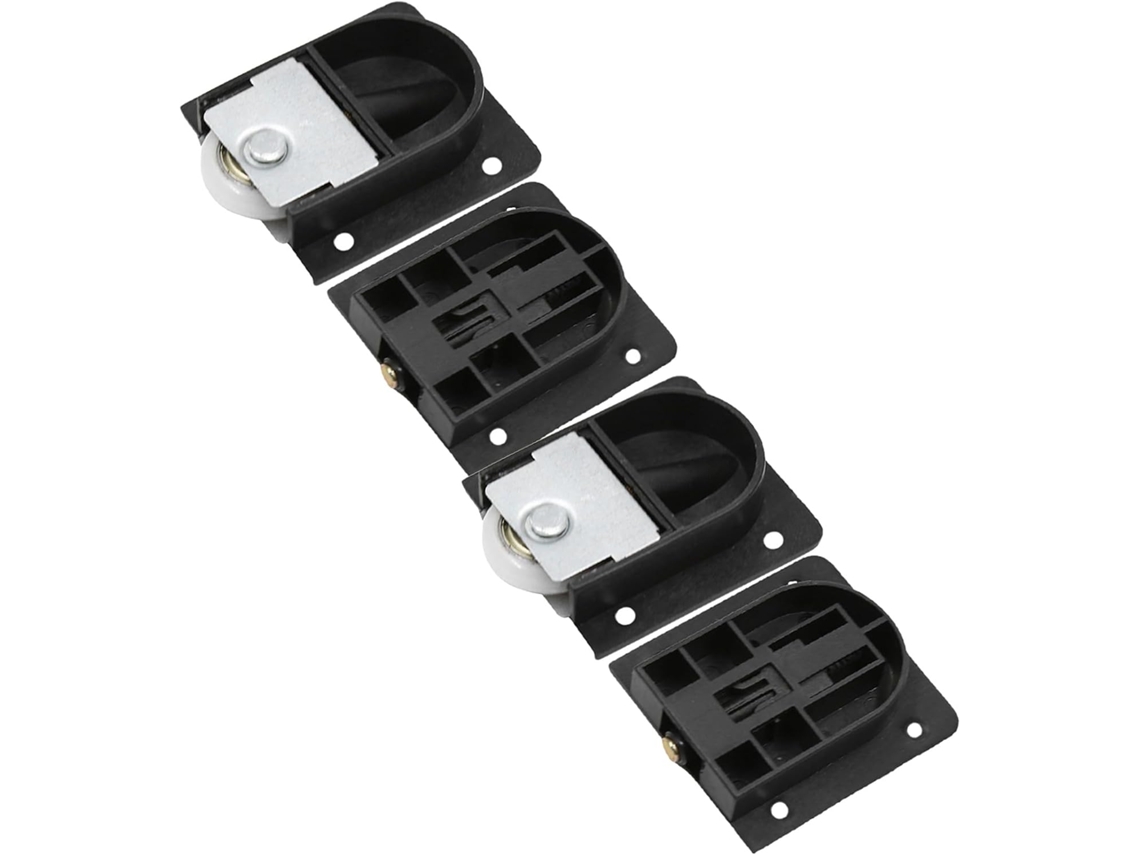 Conjunto De 4 Roldanas Para Portas - Para Uso Prático E Funcional
