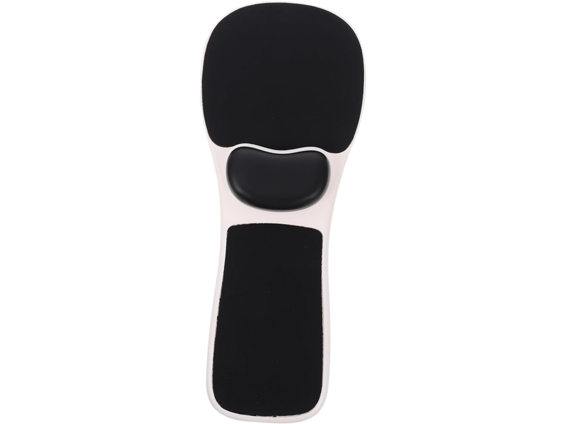 Apoio De Pulso Ergonômico De Espuma Viscoelástica Para Computador De Mesa, Compacto E Preto . Apoio De Pulso Ergonômico De Espu Gokoco (1 Peça)
