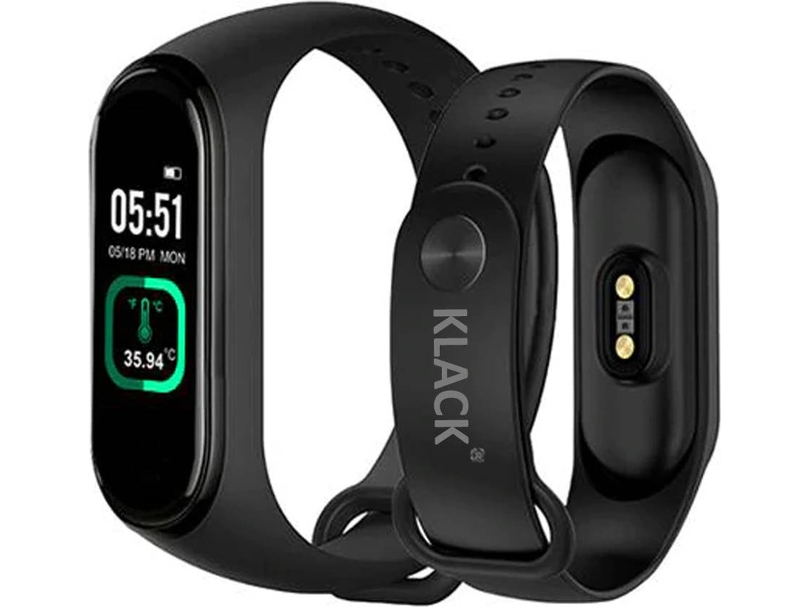 Smartband KLACK MKLACK4 Preto