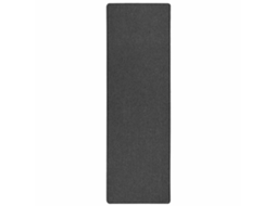 Conjunto 1 Tapete Runner Vidaxl Cinzento-baço Polipropileno (100 X 250 Cm)