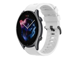 Pulseira De Silicone Macio De Cor Sólida De 20 Mm Para Amazfit Gts 3