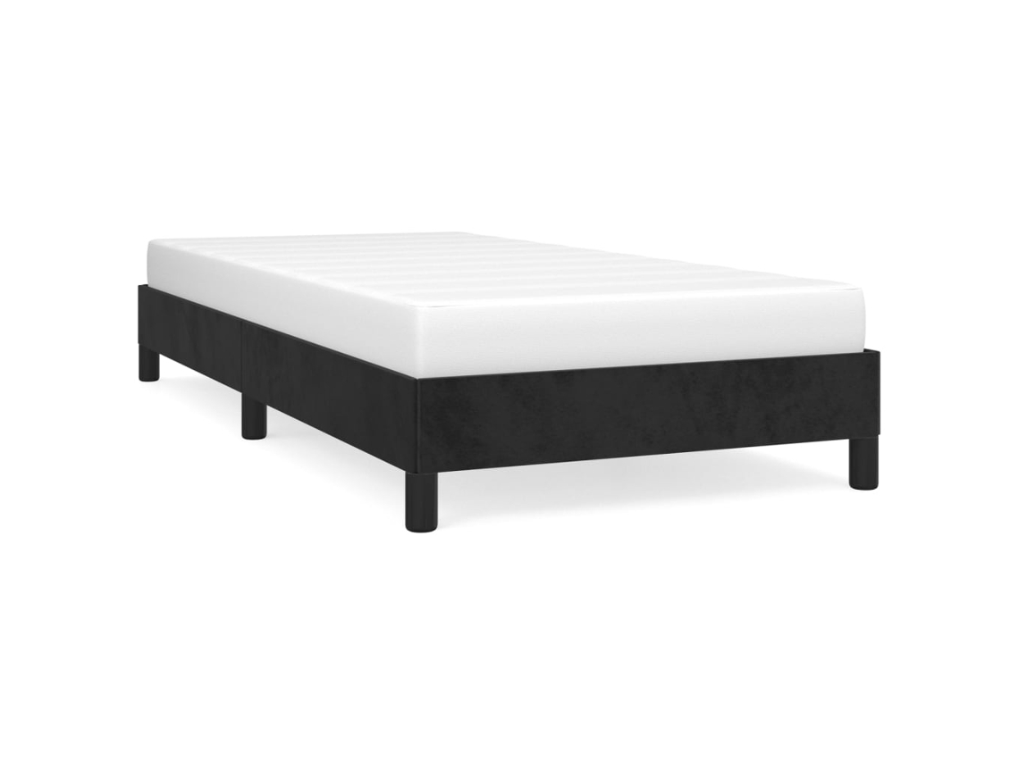 Bed Frame, Bed Frames Vidaxl Preto Veludo (90 X 200 Cm)