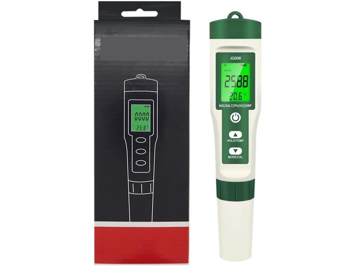 Analisador De Solo, Medidor Ph Digital 10em 1 Resistividade Fertilidade Da Solução Nutritiva H2 Temperatura