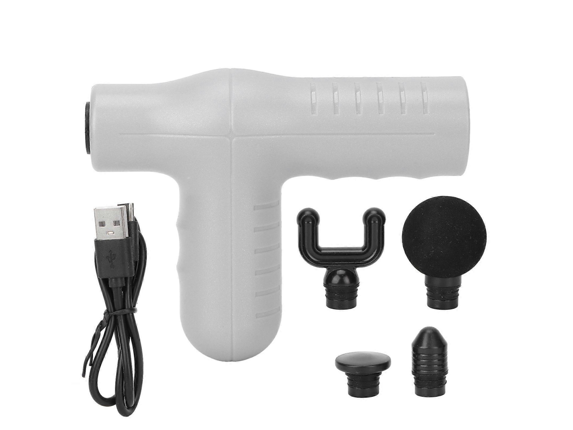 Pistola De Massagem Portátil Recarregável Para Massagem Profunda Dos Tecidos, Equipamento De Relaxamento Muscular E Fitness Nostalgia88 (ymmr)
