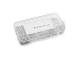 Conjunto De Parafusos Inox M3 163pcs Para Carro Controle Remoto Tamiya Xv-01 1/10 Com Caixa De Armazenamento