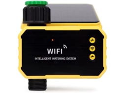 Temporizador Inteligente De Irrigação Solar Com Wi-fi, Sensor Chuva,