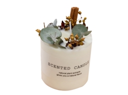 Vela Aromática LAXISCREED Cera de Soja Flor Seca