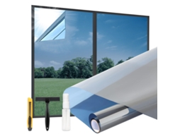 Película De Proteção Solar Para Janelas, Interna Ou Externa, 50 X 200 Cm, Película Espelhada Para Janelas, Proteção De Privacidade