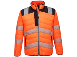 Jaqueta Acolchoada De Alta Visibilidade Pw3 Segurança Conforto / Amarelo Preto / L Portwest