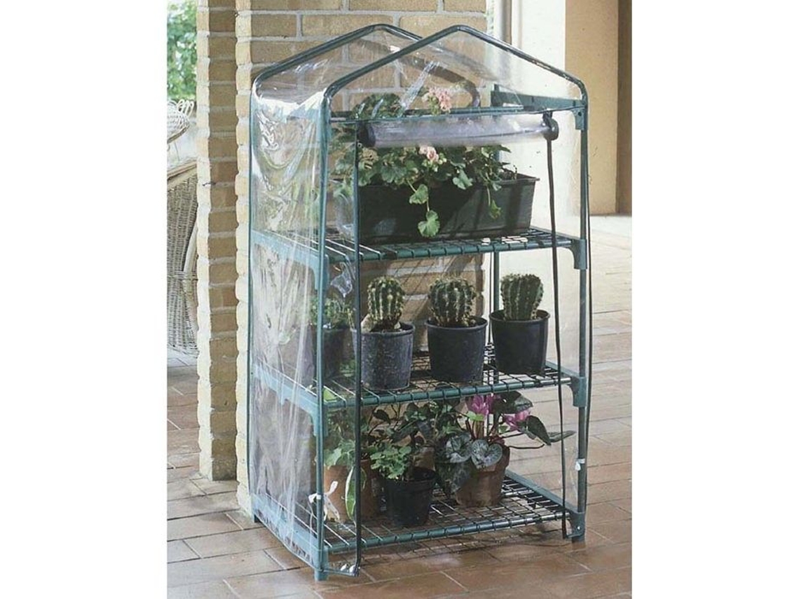 Verdemax Serra Azalea Cm 70x50x125h 3 Prateleiras Acessórios Proteção Plantas Flores