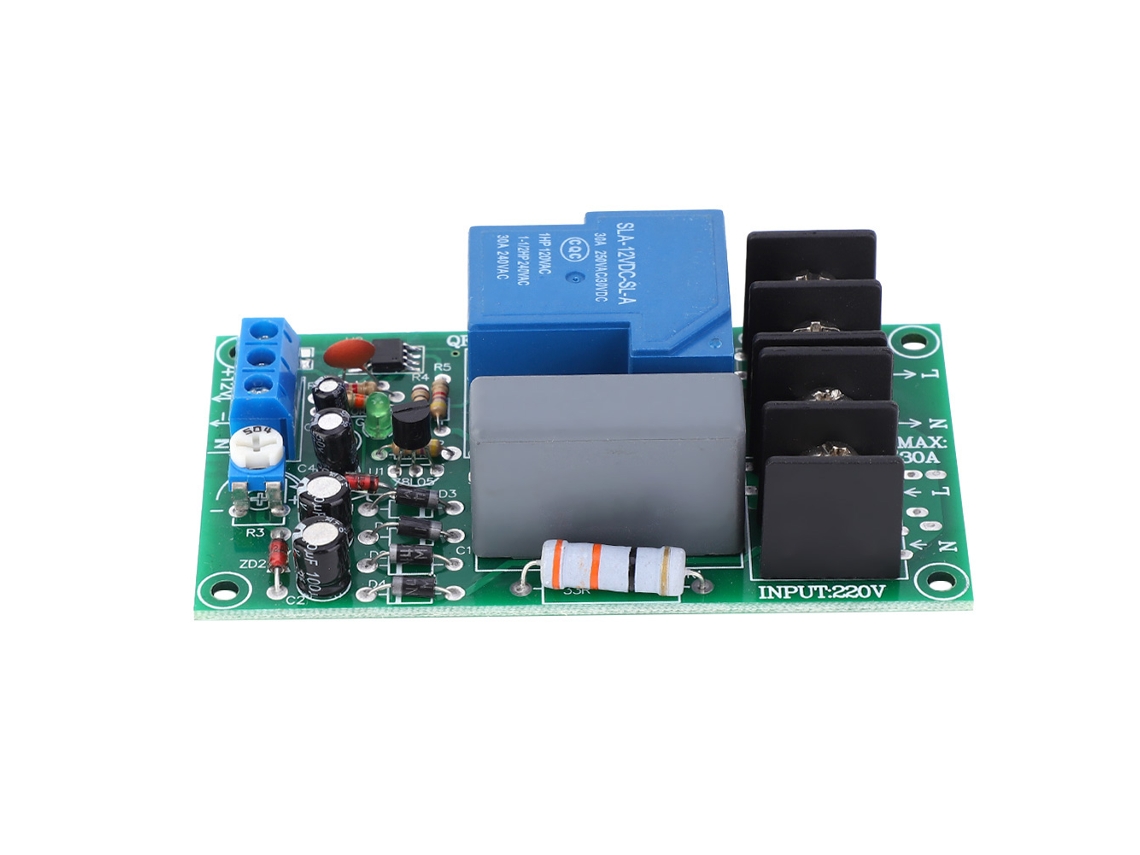 Módulo De Relé De Atraso 220vac Rd1032-30s 30a Com Potenciômetro Ajustável