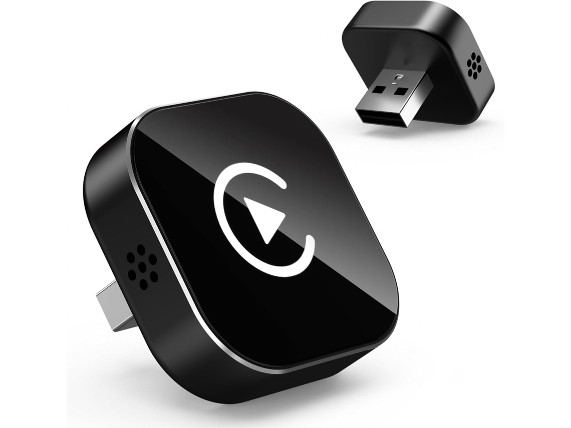 Adaptador Carplay Sem Fio 2 Em 1 Para Apple E Android Auto