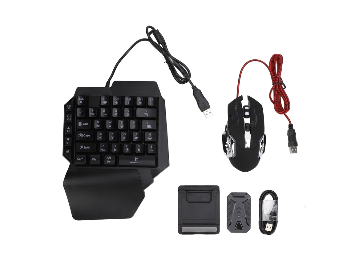 Combo Teclado e Mouse RGB EOOCOO