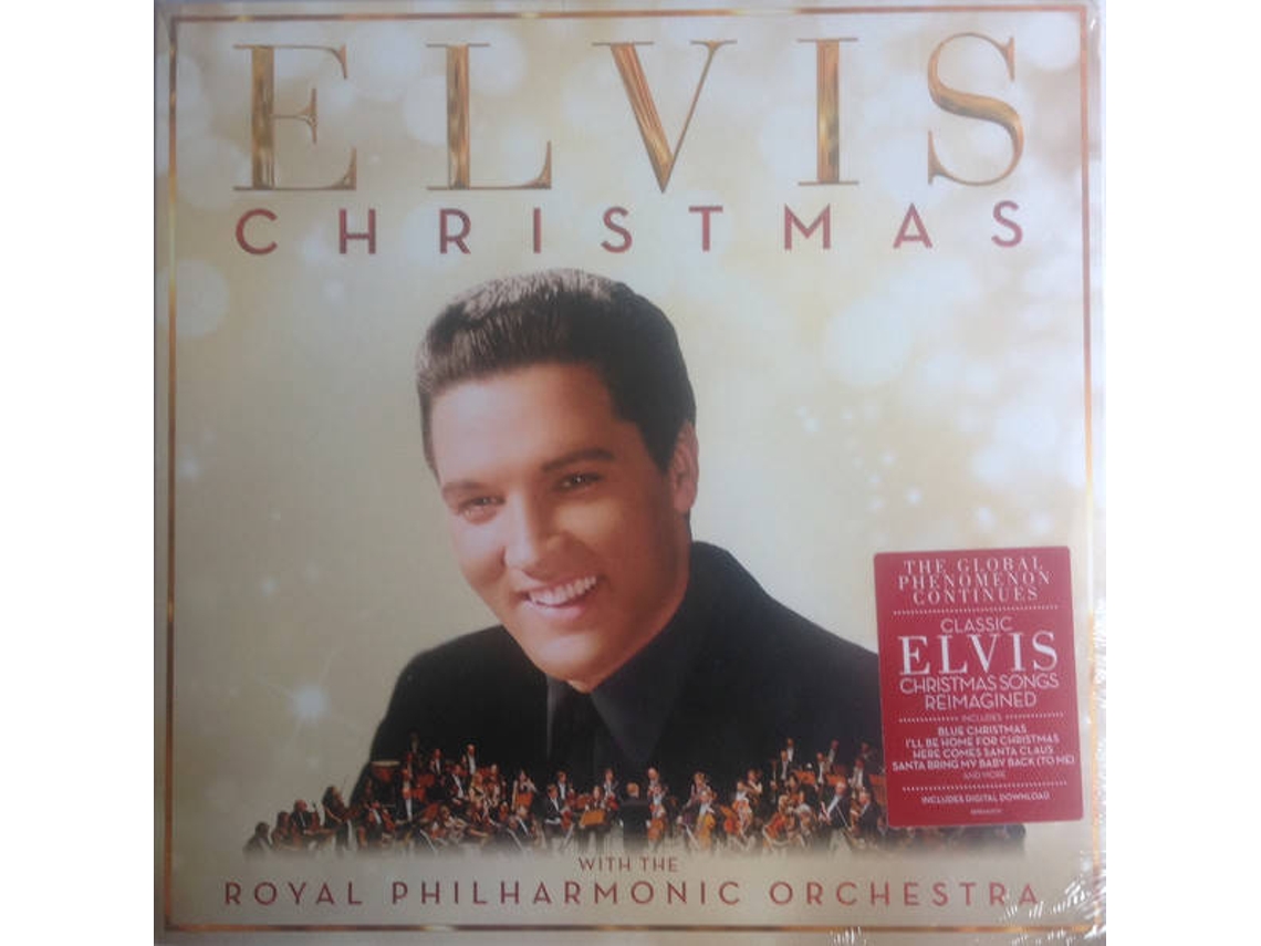 Vinil LP Christmas With Elvis And The Royal Philharmonic Orchestra