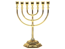 Candelabro de 7 ramos para o Templo da Menorá de Israel, Candelabro Retro
