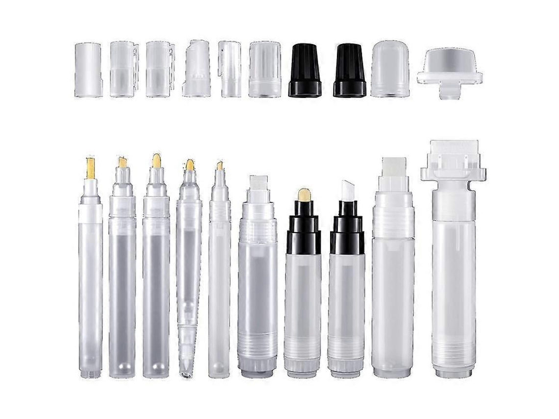 10 Peças De Marcadores De Tinta Recarregáveis ​​vazios, Marcadores De Tinta Acrílica Vazios Recarregáveis ​​para Olysi Shop