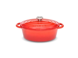 Cocotte Oval Esmalte Naranja 3,85 L Lt015 Latt Home