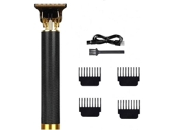 Máquina de Cortar Cabelo Profissional Luoccia Aparador de Móveis Aparador de Cabelo Masculino Cabeleireiro Recarregável Usb Aparador de Barba Elét