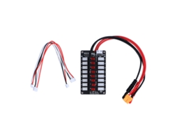 Placa De Carregamento De Bateria Lithium Polymer Laxiscreed Com Conector Jst Xh Para 2s/3s