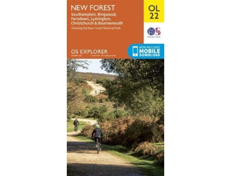 Livro New Forest De Ordnance Survey (inglês)