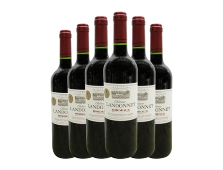 Vinho CHÂTEAU LANDONNET Rouge Bordeaux (0.75 L - 6 Unidades)