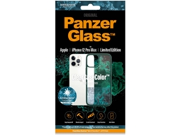Capa iPhone 12 Pro Max PANZERGLASS Clear Case Racing Verde