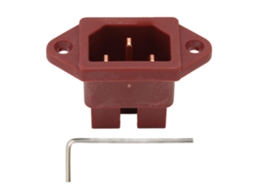 Conector Iec C14 LAXISCREED 100 250v Cobre Puro