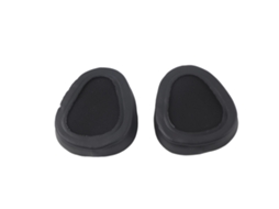 Almohadillas de repuesto para auriculares Skullcandy Aviator 2.0, piel sintética negra | S/MARCA