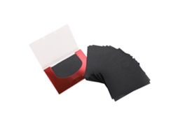 Papel De Maquiagem Absorção De Óleo Limpeza Facial