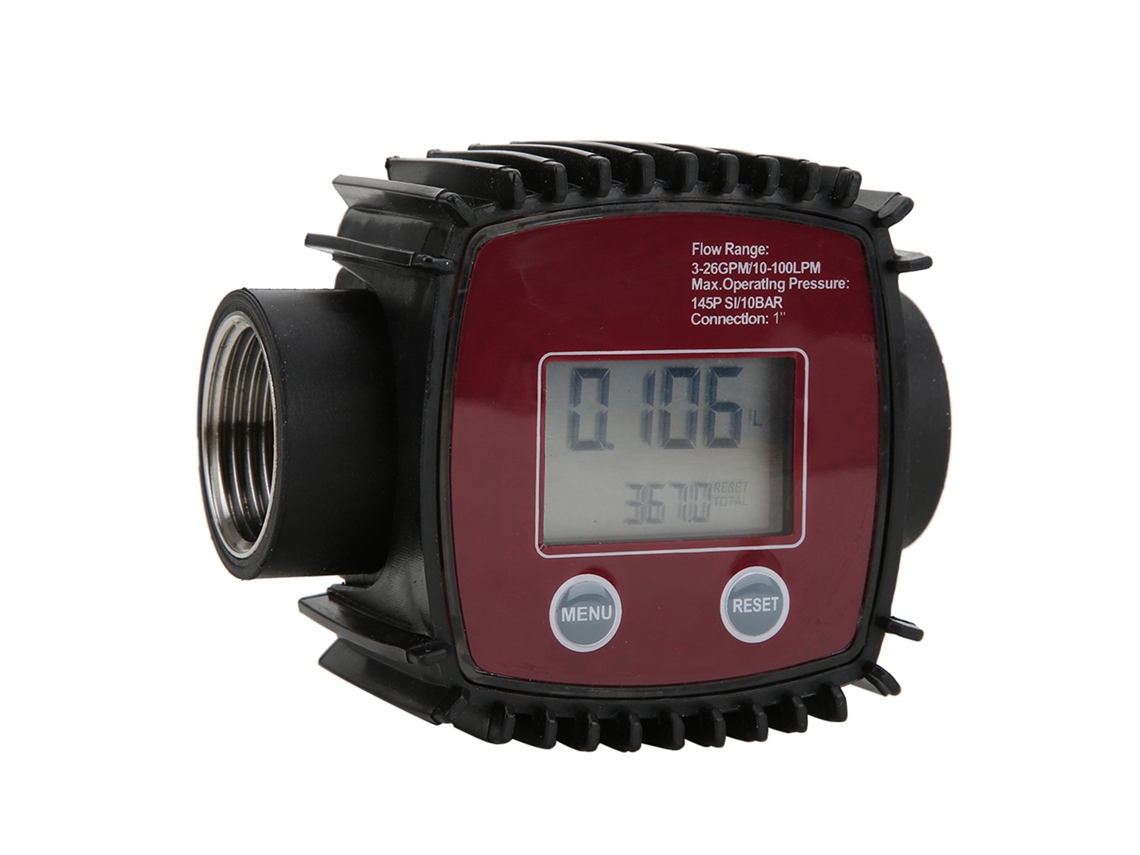 Sensor De Fluxo Laxiscreed De 1" Com Display Digital, Para Água E Líquidos, Rosca Interna K25