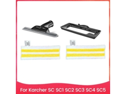 Conjunto De 4 Peças De Bico De Rodo Para Janelas, Deslizador Para Carpetes E Panos De Limpeza A Vapor Para Sc1 Sc2 Sc3 Sc4 Sc5.