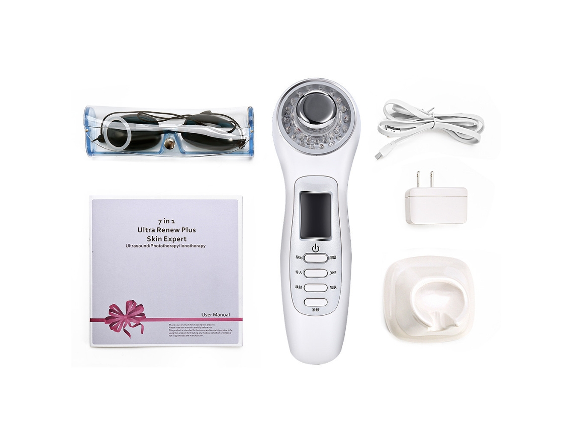 Máquina De Rejuvenescimento Facial Com Limpeza Profunda E Terapia Fotônica