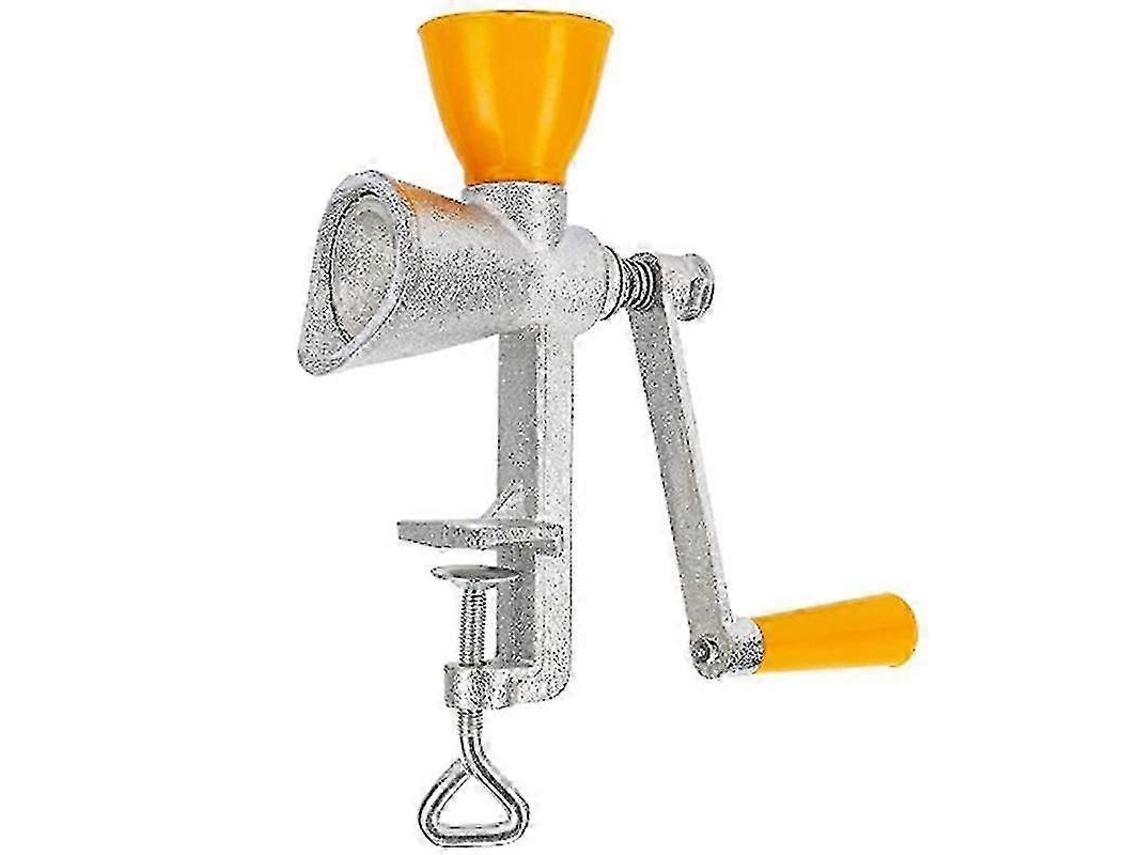 Moinho Manual Para Sementes De Papoula E Grãos, Moinho Compacto Com Recipiente De Plástico